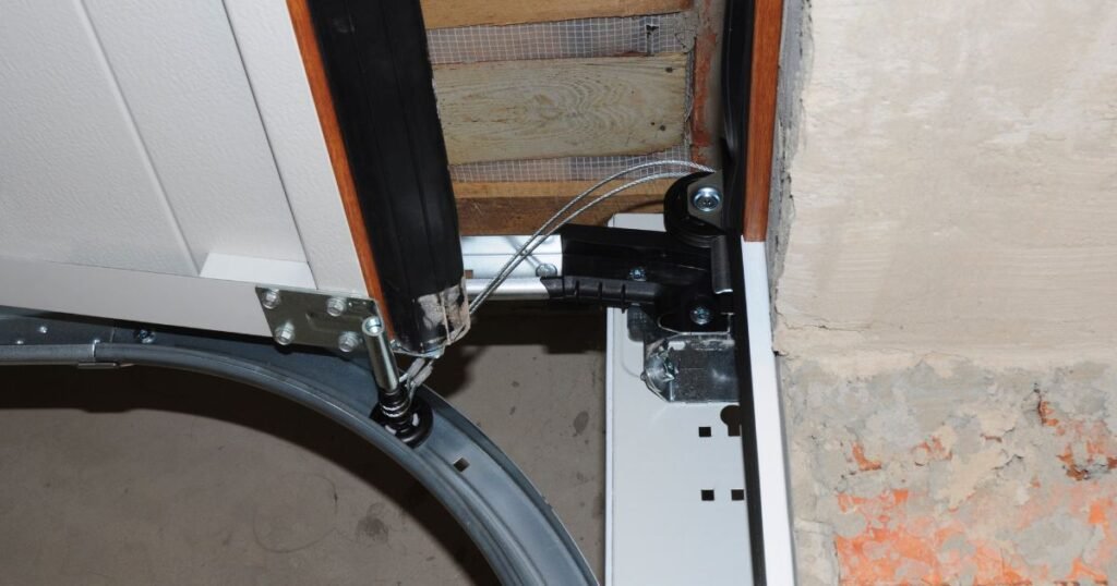 how to fix garage door cable