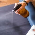 how to clean lulu lemon yoga mat